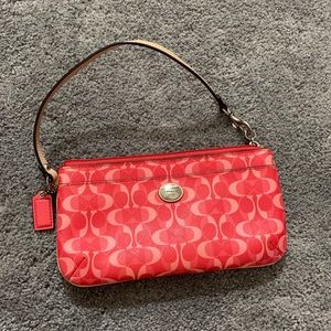 Coach wristlet wallet
